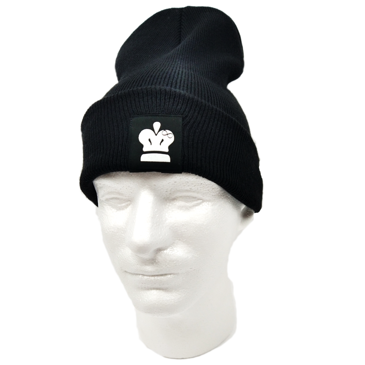 URA - Black Crown Skully - Unlimited Royalty Apparel
