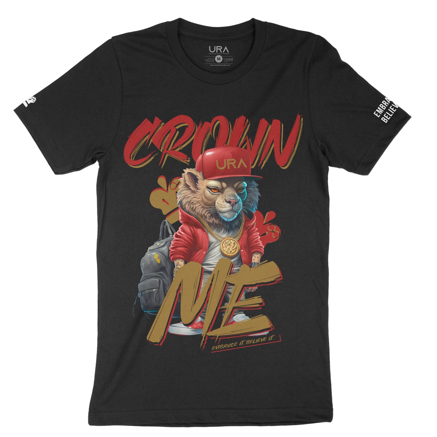 Crown Me Short Sleeve Tee - Unlimited Royalty Apparel