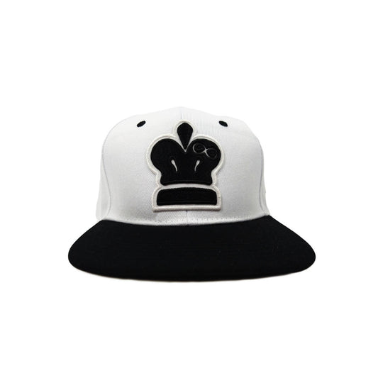 URA Crown Snapback - White - Unlimited Royalty Apparel