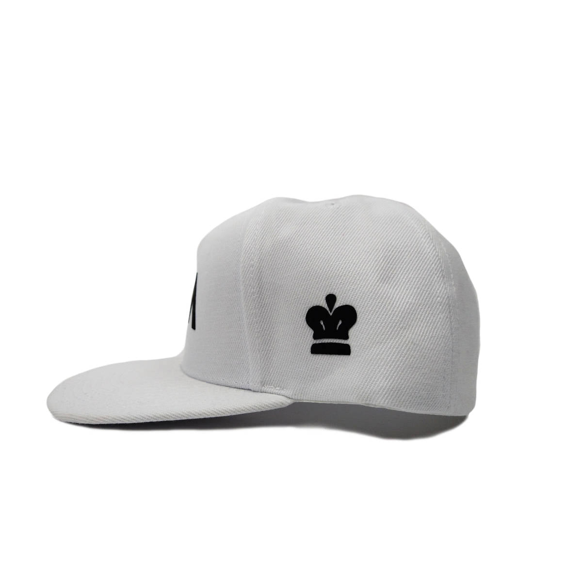 URA Logo Snapback Hat - White - Unlimited Royalty Apparel