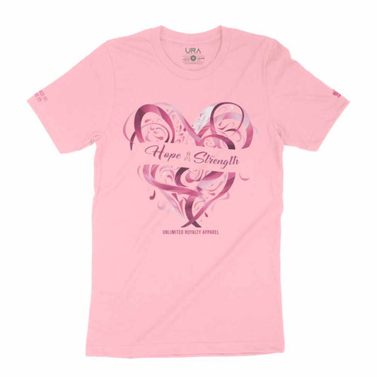 Strength & Hope Ribbon Tee - Unlimited Royalty Apparel