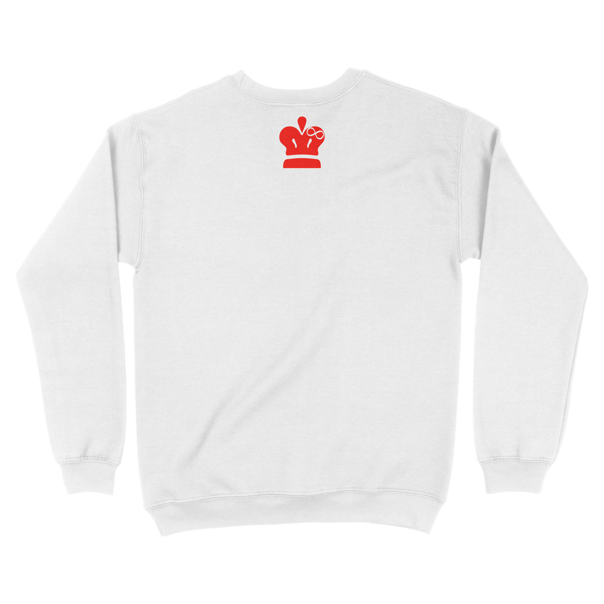 Wings of Royalty Heavyweight Crewneck- White - Unlimited Royalty Apparel