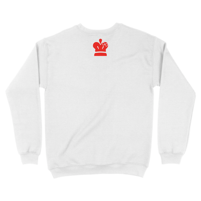 Wings of Royalty Heavyweight Crewneck- White - Unlimited Royalty Apparel