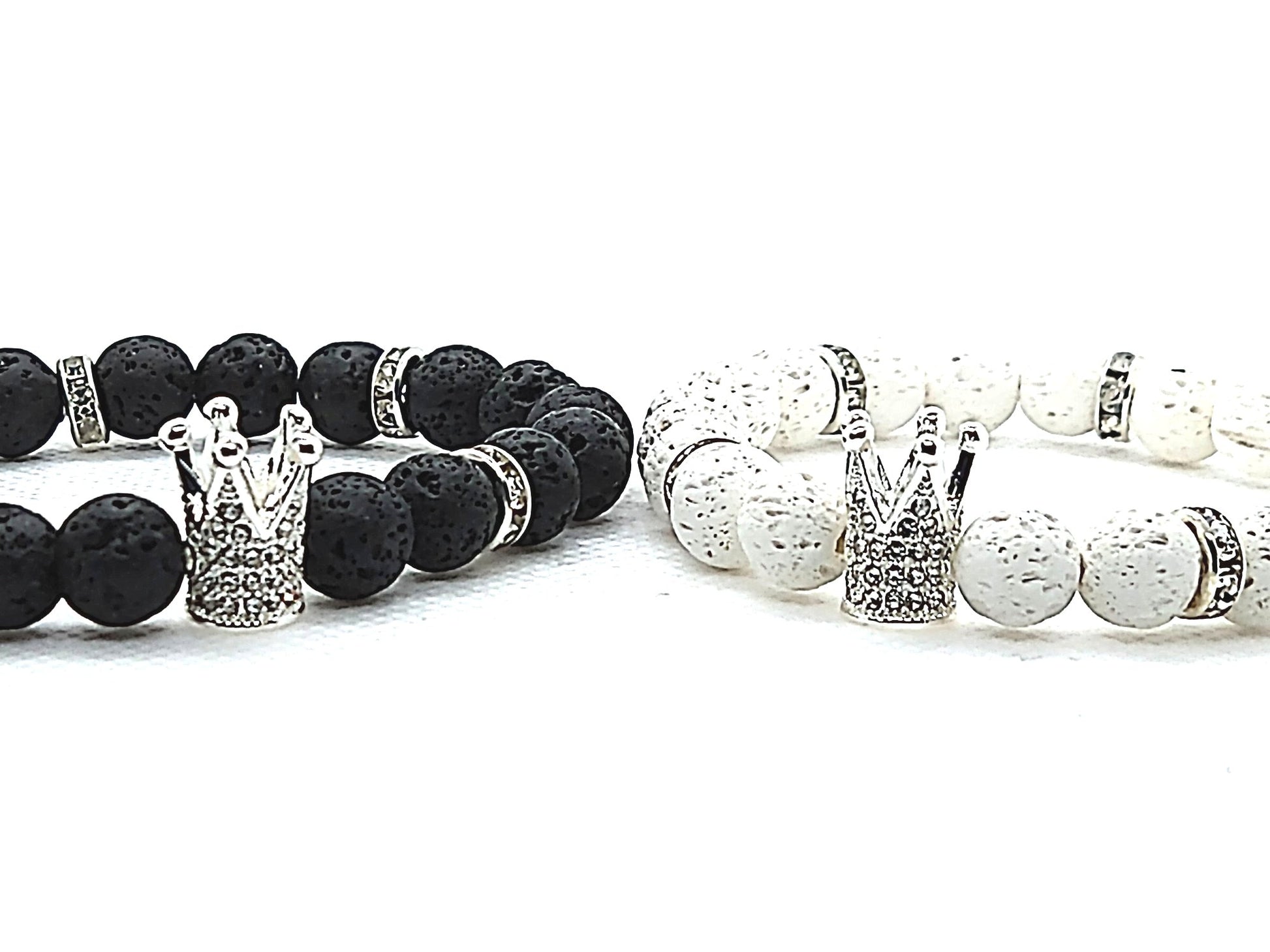 Crown Me Lava Eminence - Silver Crown Bracelet - Unlimited Royalty Apparel