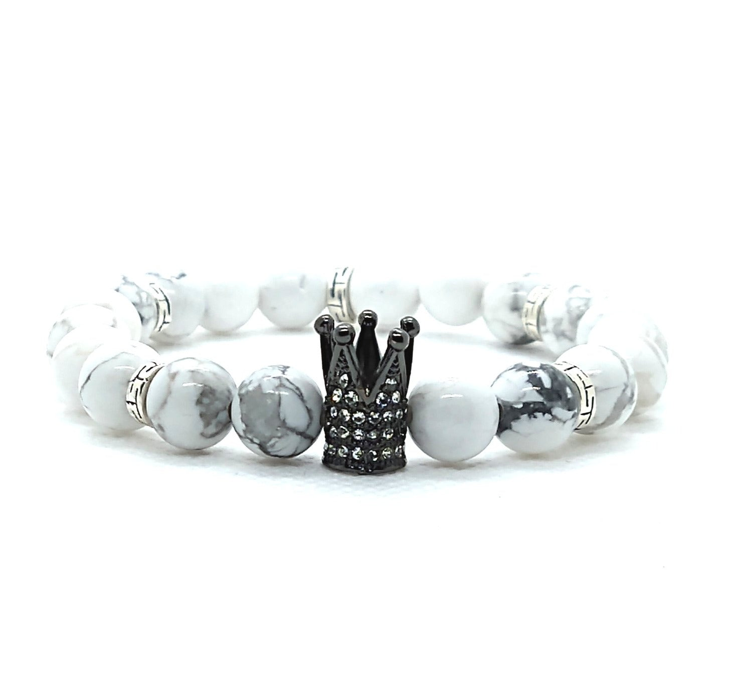 Crown Me Black Sire - Black Crown Bracelet - Unlimited Royalty Apparel