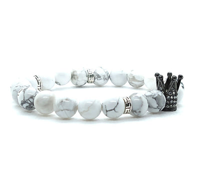 Crown Me Black Sire - Black Crown Bracelet - Unlimited Royalty Apparel