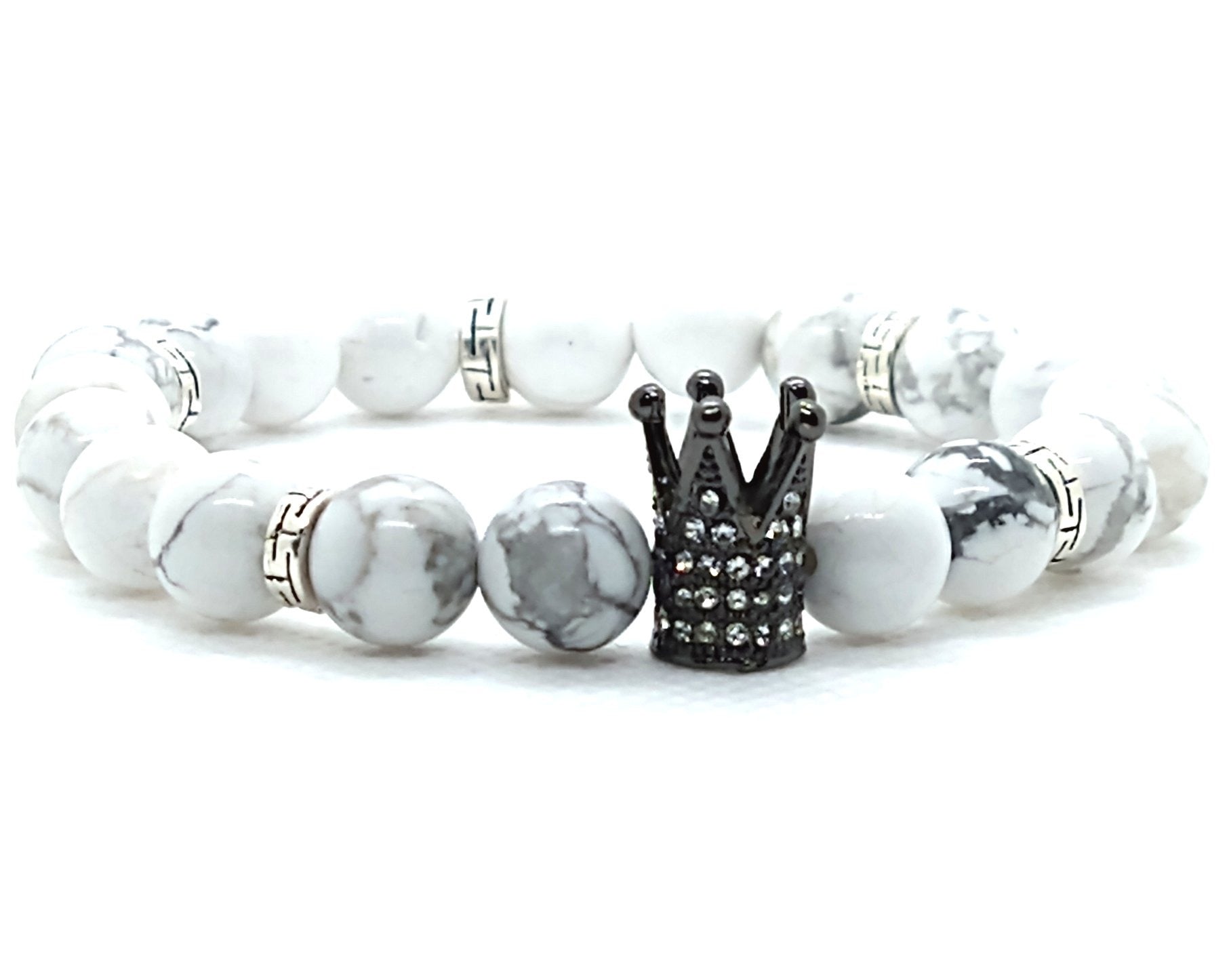 Crown Me Black Sire - Black Crown Bracelet - Unlimited Royalty Apparel