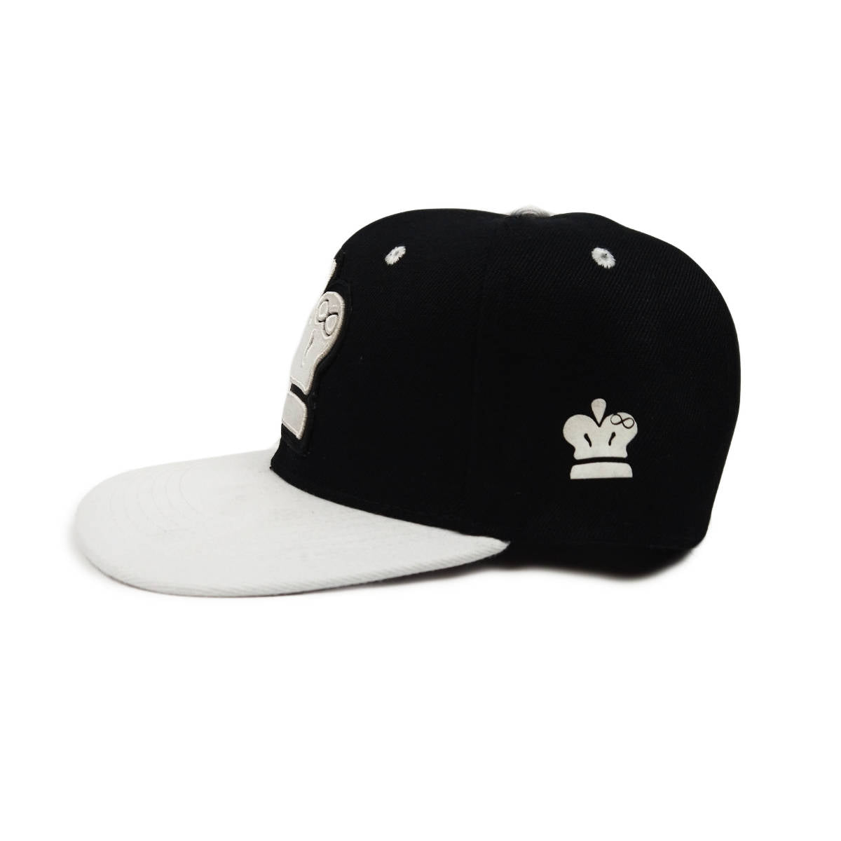 URA Crown Snapback - Black - Unlimited Royalty Apparel