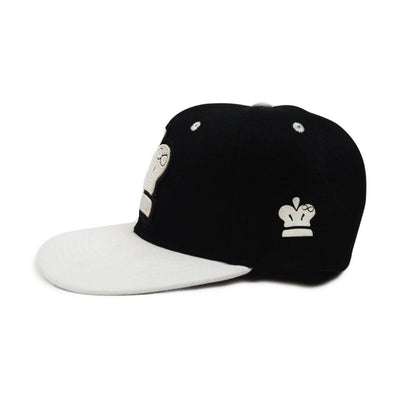 URA Crown Snapback - Black - Unlimited Royalty Apparel