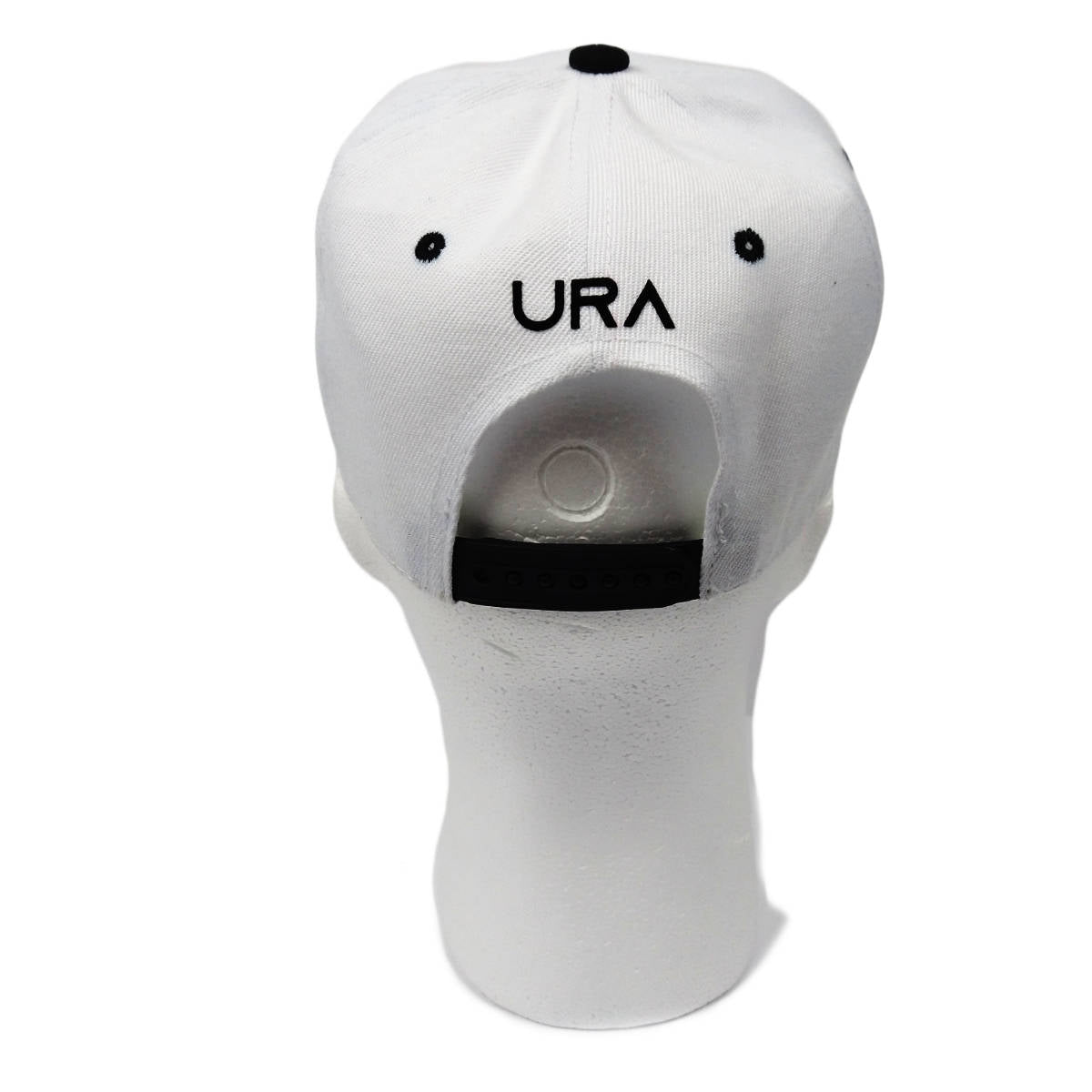 URA Crown Snapback - White - Unlimited Royalty Apparel