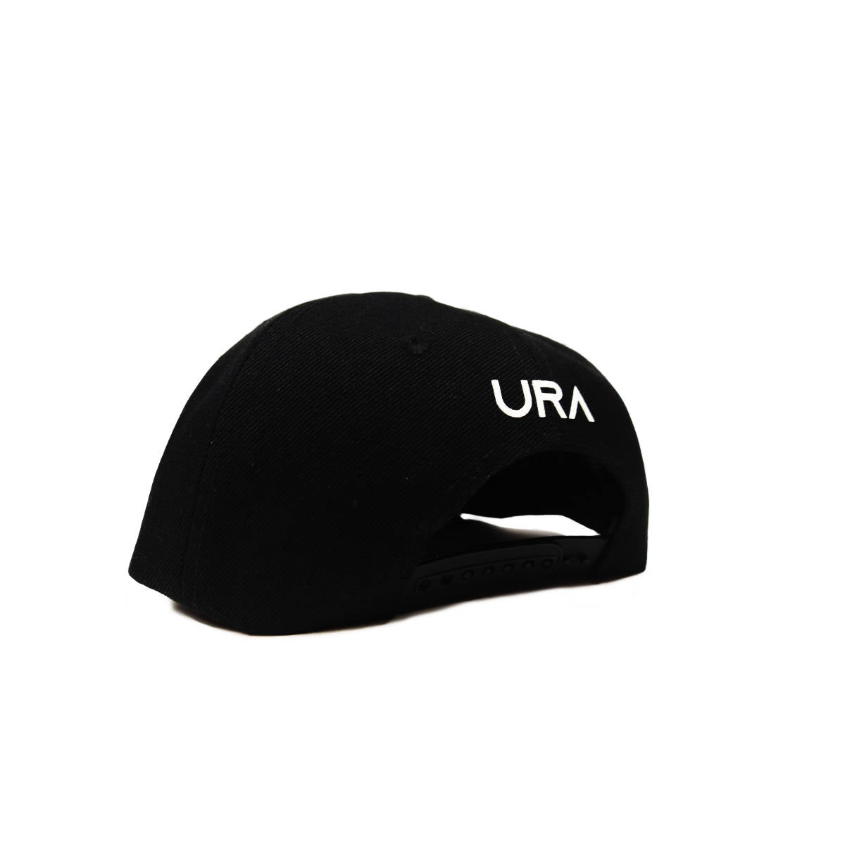 URA Logo Snapback Hat - Black - Unlimited Royalty Apparel